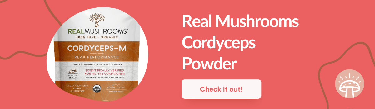 Real Mushroom Cordyceps for Stress Relief